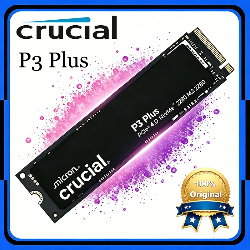 Crucial P3 Plus 1TB 2TB PCIe Gen4 NVMe M.2 SSD Internal Hard Drive(OEM Package)&Crucial NVME 2280 P310 1TB SSD&Crucial T500 1TB
Crucial P3 Plus 1TB 2TB PCIe Gen4 NVMe M.2 SSD Internal Hard Drive(OEM Package)&Crucial NVME 2280 P310 1TB SSD&Crucial T500 1TB