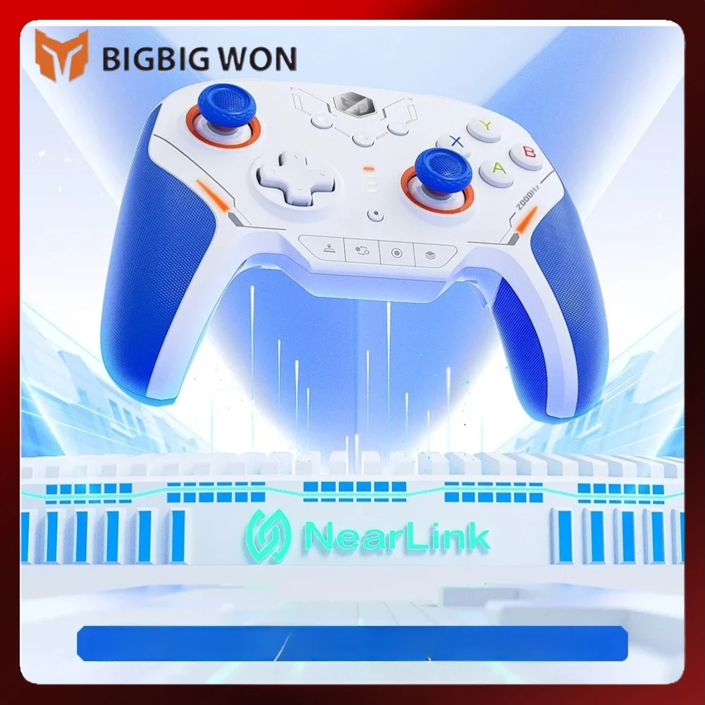 Bigbigwon Blitz 2 Wireless Bluetooth Gamepads Somatosensory Controllers Customized 2000Hz Return Rate PC Steam Game Myth Wukong
Bigbigwon Blitz 2 Wireless Bluetooth Gamepads Somatosensory Controllers Customized 2000Hz Return Rate PC Steam Game Myth Wukong
