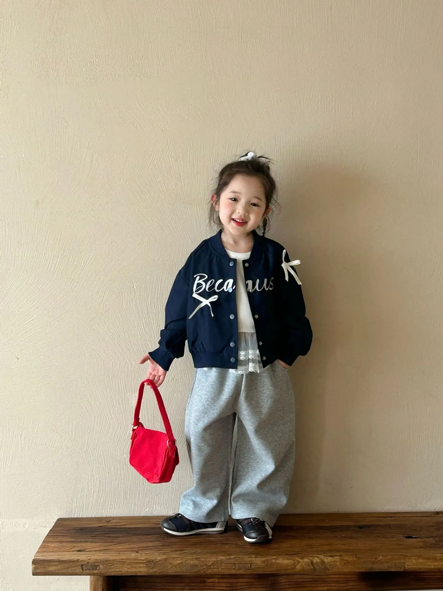 2025 Fashion New Long Sleeve Bow Baseball Jersey Infant Jacket Girl's Spring Autumn Coat Top 1-10Y Kids Letter Baseball Uniform
2025 Fashion New Long Sleeve Bow Baseball Jersey Infant Jacket Girl's Spring Autumn Coat Top 1-10Y Kids Letter Baseball Uniform