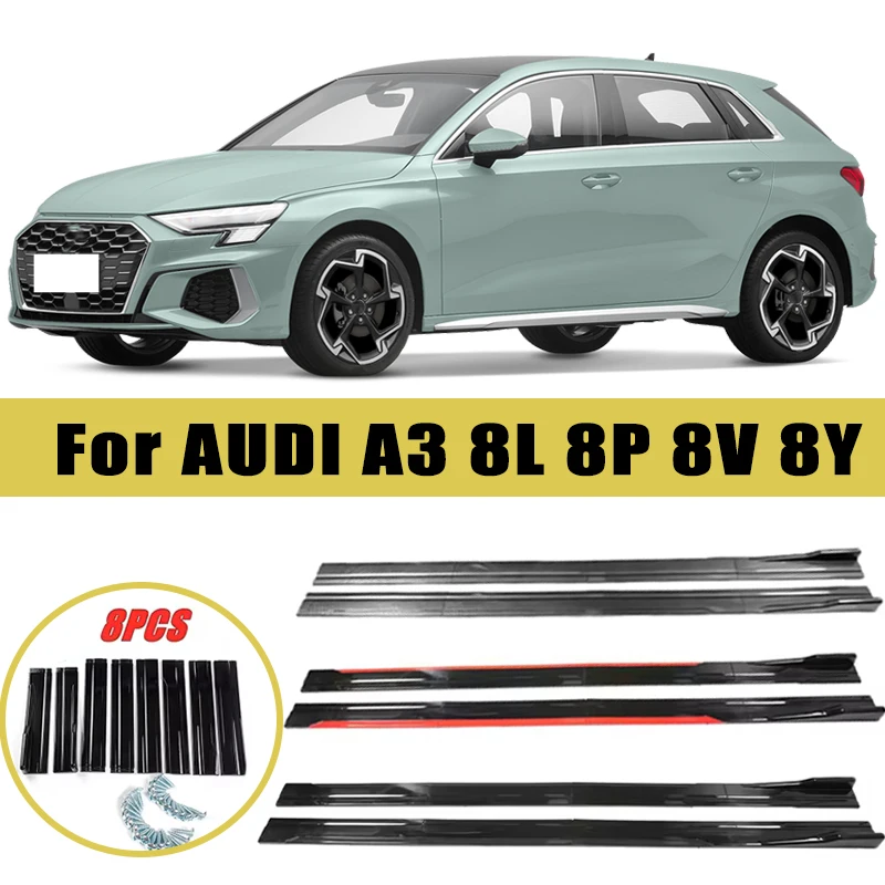 Universal 2m/2.2m Car Side Skirt Extension SplitterBumper Racing Side Wing Bumper Lip Side Spoiler For AUDI A3 8L 8P 8V 8Y
Universal 2m/2.2m Car Side Skirt Extension SplitterBumper Racing Side Wing Bumper Lip Side Spoiler For AUDI A3 8L 8P 8V 8Y