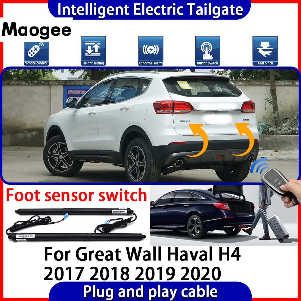 Автоматический электрический подъемник багажника для Great Wall Haval H4 2017-2020: умное открывание багажника
Автоматический электрический подъемник багажника для Great Wall Haval H4 2017-2020: умное открывание багажника