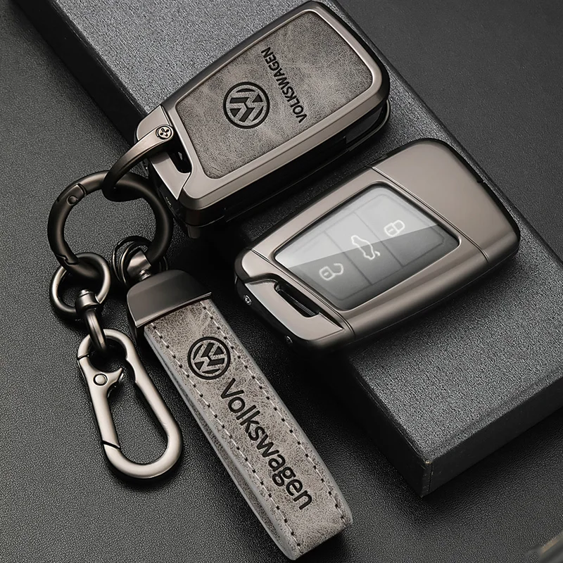 Zinc Alloy Car Remote Key Case Cover Shell Protection Auto Keychain Accessories For VW Volkswagen Passat B8 Tiguan Magotan Golf
Zinc Alloy Car Remote Key Case Cover Shell Protection Auto Keychain Accessories For VW Volkswagen Passat B8 Tiguan Magotan Golf