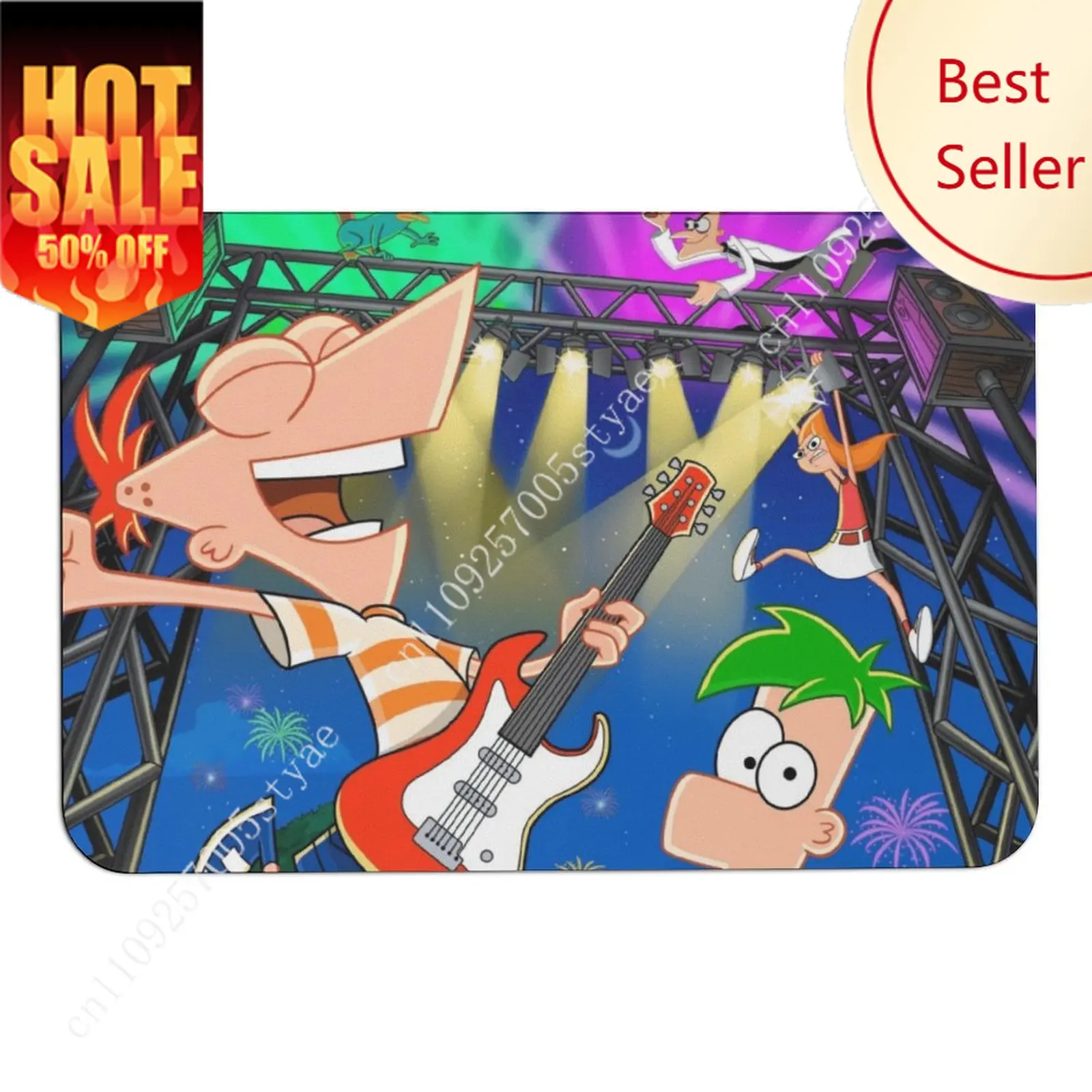 Phineas Flynn Doormat Disney Cartoon Rug Floor Mats Welcome Porch Home Holiday Decor Carpet Gifts Custom Non-Slip Rugs Cosplay
Phineas Flynn Doormat Disney Cartoon Rug Floor Mats Welcome Porch Home Holiday Decor Carpet Gifts Custom Non-Slip Rugs Cosplay