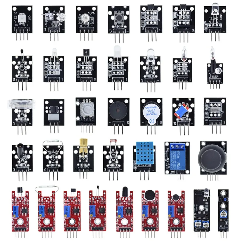 37 in 1 box Sensor Kit For Starters brand in stock good quality low price with box for arduino
37 in 1 box Sensor Kit For Starters brand in stock good quality low price with box for arduino