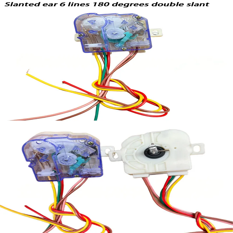 Таймер для стиральной машины 3-проводной, 180 градусов, для полуавтоматических двухбарабанных стиральных машин, 1 шт.
Таймер для стиральной машины 3-проводной, 180 градусов, для полуавтоматических двухбарабанных стиральных машин, 1 шт.