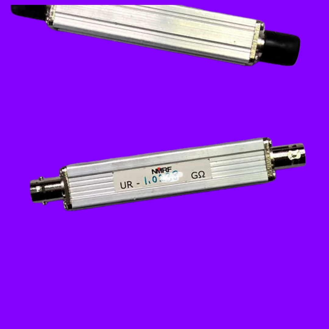 1GΩ(1000MΩ)/2W ultra-high resistance resistor compact aluminum alloy housing BNC interface
1GΩ(1000MΩ)/2W ultra-high resistance resistor compact aluminum alloy housing BNC interface