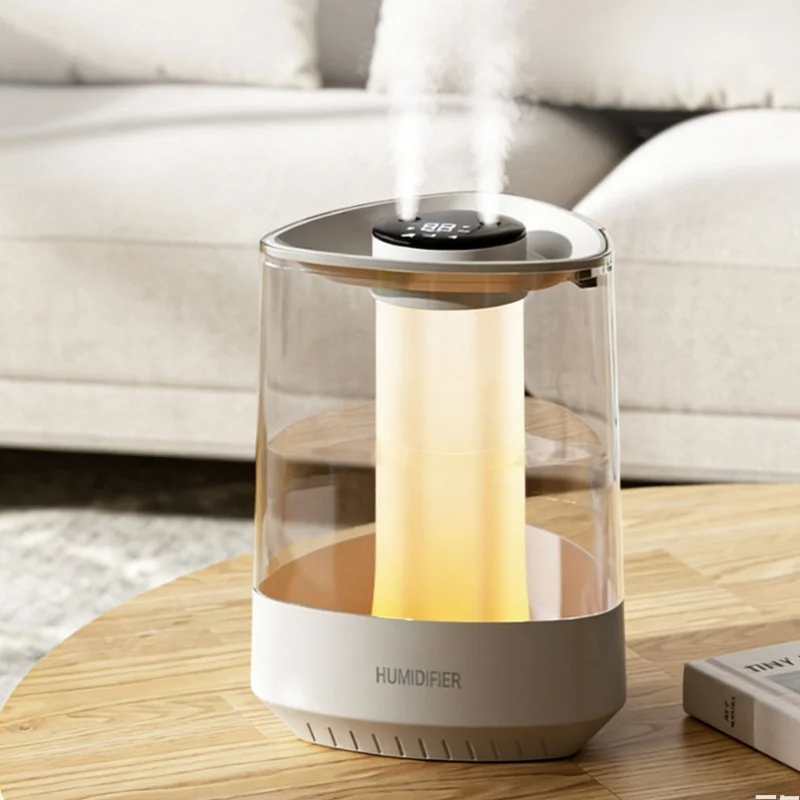 5L Humidifier Dual Nozzle USB Powered Ambiance Light Cool Mist Air Humidifier For Large Room Bedroom
5L Humidifier Dual Nozzle USB Powered Ambiance Light Cool Mist Air Humidifier For Large Room Bedroom