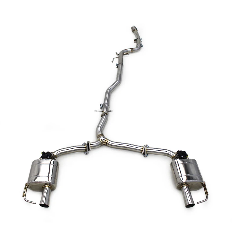 Deleville Catback Exhaust System For Mercedes-Benz C200/C250/C300 W205 2015-2023 Stainless Steel Exhaust Pipes
Deleville Catback Exhaust System For Mercedes-Benz C200/C250/C300 W205 2015-2023 Stainless Steel Exhaust Pipes