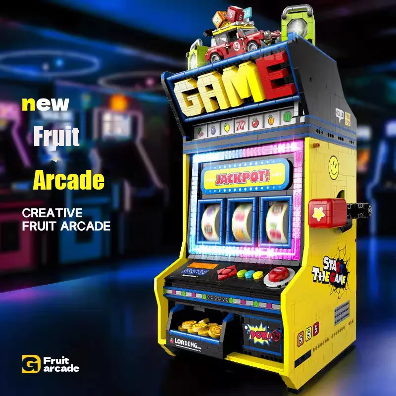 Toys for Boys Christmas Gift Set building blocks 60542 Fruit Arcade Machine Game Building Blocks Model Bricks Assembling
Toys for Boys Christmas Gift Set building blocks 60542 Fruit Arcade Machine Game Building Blocks Model Bricks Assembling