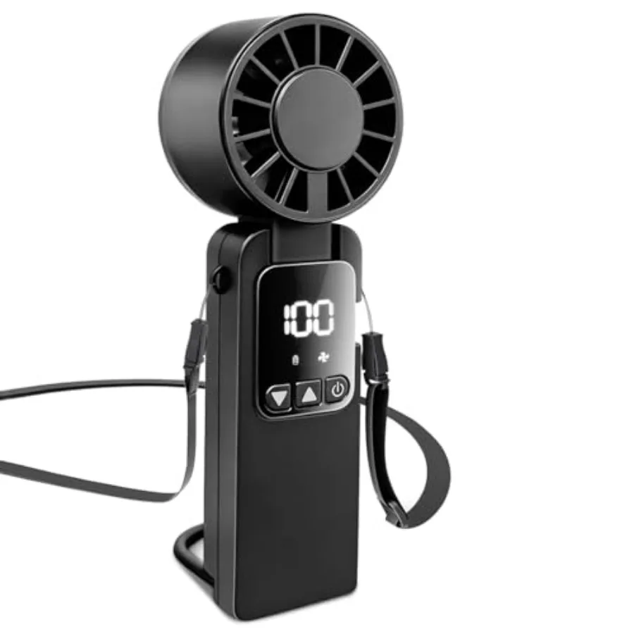 Hand Fan 6000mAh Adjustment High Speed Handheld Turbo Fan, Powerful Cooling Foldable Fan, Portable Mini Fans USB Powered, 199 S
Hand Fan 6000mAh Adjustment High Speed Handheld Turbo Fan, Powerful Cooling Foldable Fan, Portable Mini Fans USB Powered, 199 S