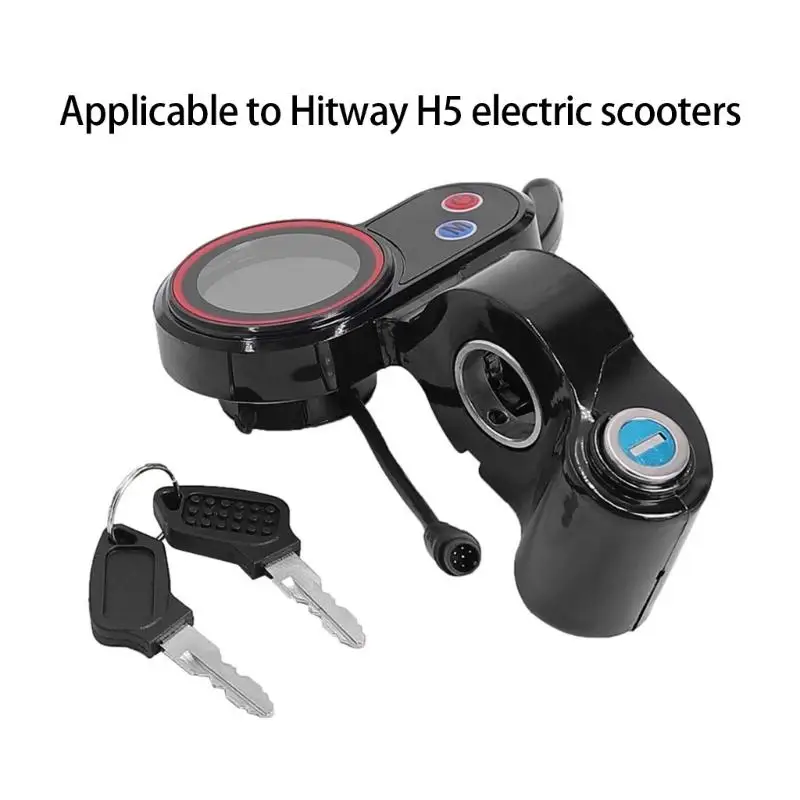 652F Electric Scooter LCD Display Dashboard LCD Display Panel Throttles Instrument Panel Power Switches Easy to Install
652F Electric Scooter LCD Display Dashboard LCD Display Panel Throttles Instrument Panel Power Switches Easy to Install