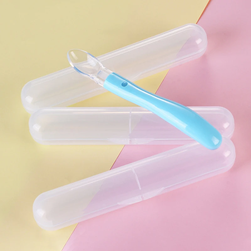 Transparent Plastic Storage Box Durable Feeding Spoon Storage Sundries Organizer Power Tools Holder Portable Tableware Case
Transparent Plastic Storage Box Durable Feeding Spoon Storage Sundries Organizer Power Tools Holder Portable Tableware Case