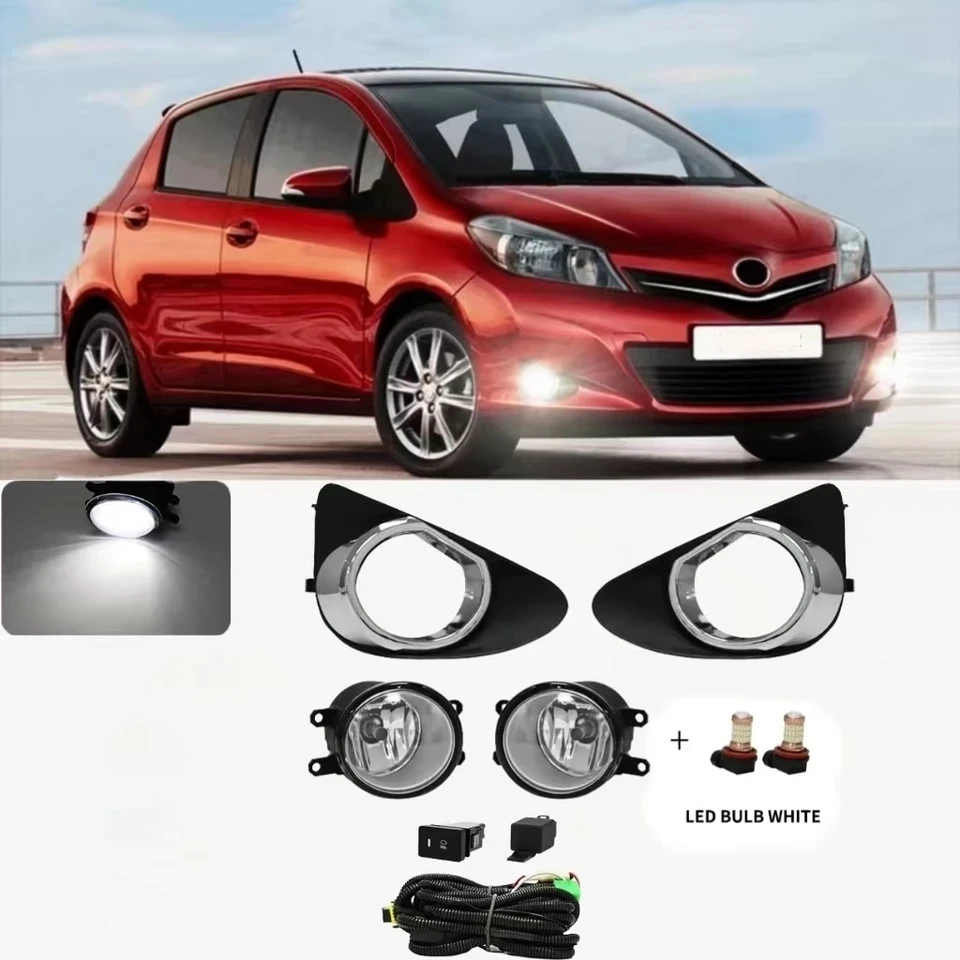 Противотуманные фары DLAA в сборе для Toyota Yaris Hatchback 2012 2013 2014, дневные ходовые огни, белый, желтый, дневный свет с реле проводами
Противотуманные фары DLAA в сборе для Toyota Yaris Hatchback 2012 2013 2014, дневные ходовые огни, белый, желтый, дневный свет с реле проводами