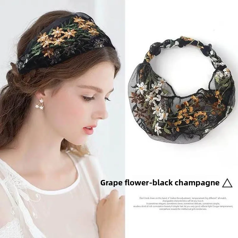 Широкий дышащий головной убор из кружевной сетки с цветочным узором для женщин, аксессуар для волос, полотенце для лица
Широкий дышащий головной убор из кружевной сетки с цветочным узором для женщин, аксессуар для волос, полотенце для лица