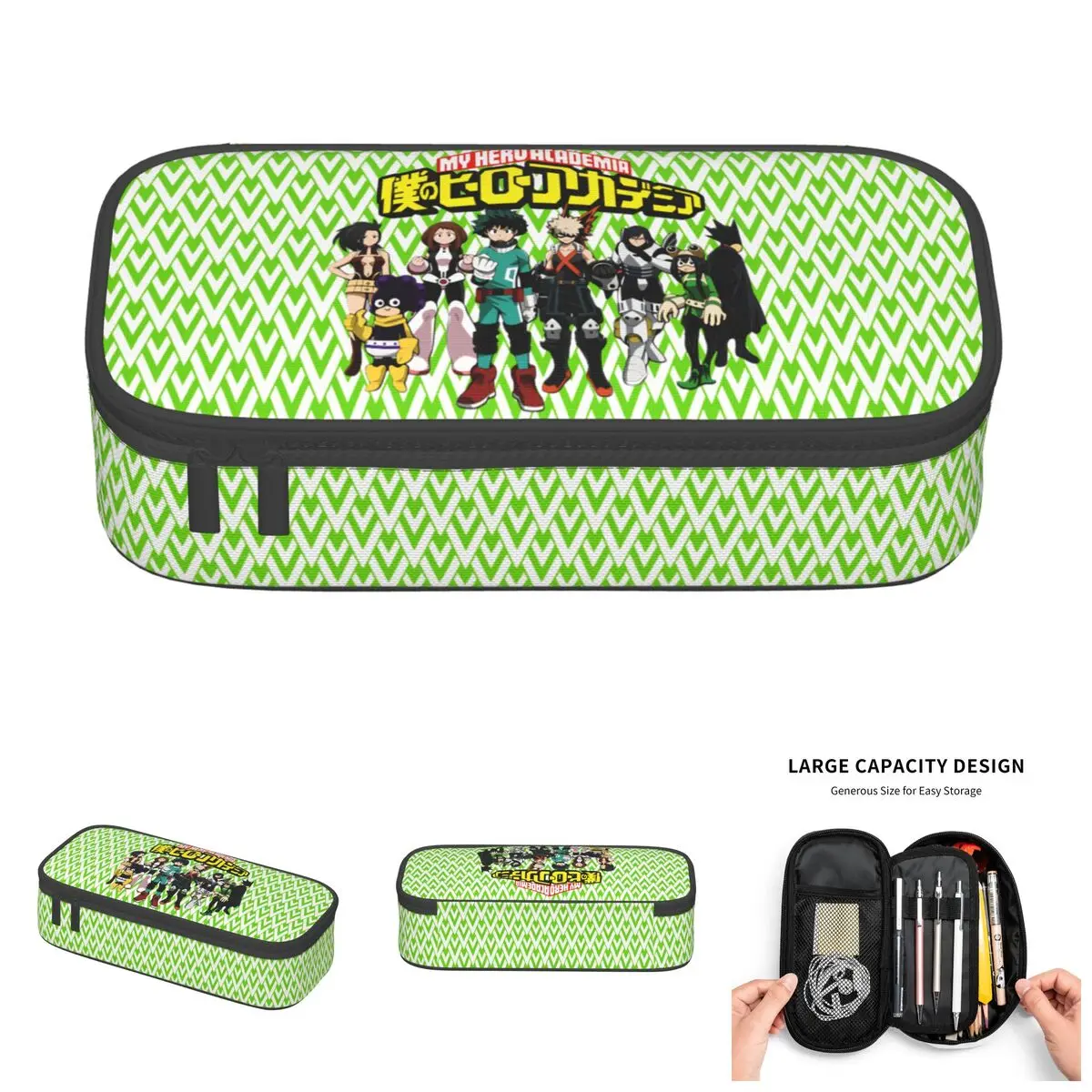 Korean Japan My Hero Academias Anime Manga Pencil Cases for Boys Girls Large Capacity Pen Box Bag School Supplies
Korean Japan My Hero Academias Anime Manga Pencil Cases for Boys Girls Large Capacity Pen Box Bag School Supplies