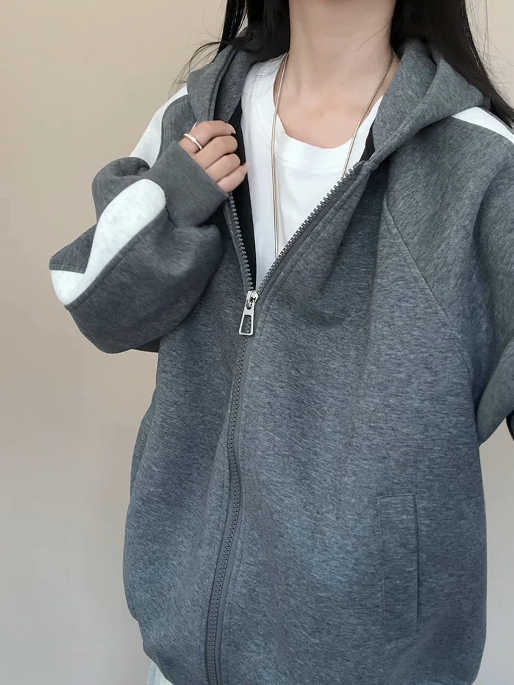 ay Heavyweight Hardwearing Hoodie Sweatirt ex Autumn Winter oulder Length Outerwear American Retro Sle Zipper Clo...
ay Heavyweight Hardwearing Hoodie Sweatirt ex Autumn Winter oulder Length Outerwear American Retro Sle Zipper Clo...