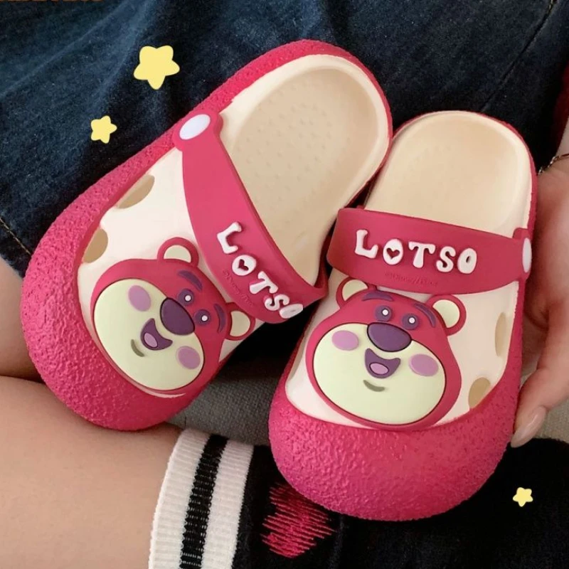 Disney Cartoon Hole Shoes For Girls' Summer Lots-o'-Huggin' Bear Parent-Child Slippers Outdoor Beach Shoes Sandals Size 24-41
Disney Cartoon Hole Shoes For Girls' Summer Lots-o'-Huggin' Bear Parent-Child Slippers Outdoor Beach Shoes Sandals Size 24-41