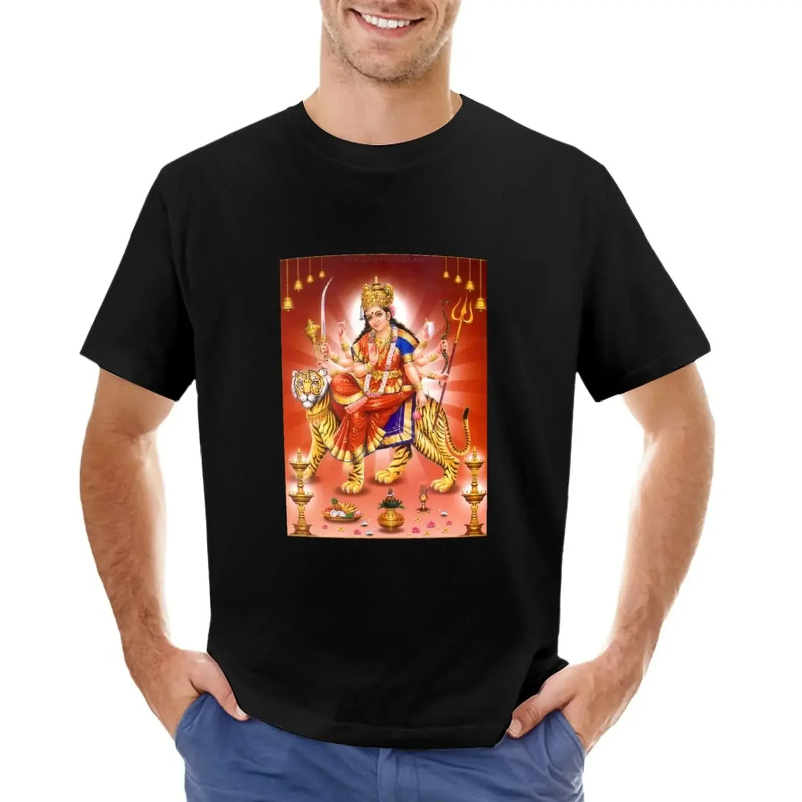 Футболка с изображением богини Дурги индуистский Йога Hinduism, летние футболки с изображением животных для мальчиков, простые милые топы, мужские хлопковые футболки, Новое поступление
Футболка с изображением богини Дурги индуистский Йога Hinduism, летние футболки с изображением животных для мальчиков, простые милые топы, мужские хлопковые футболки, Новое поступление
