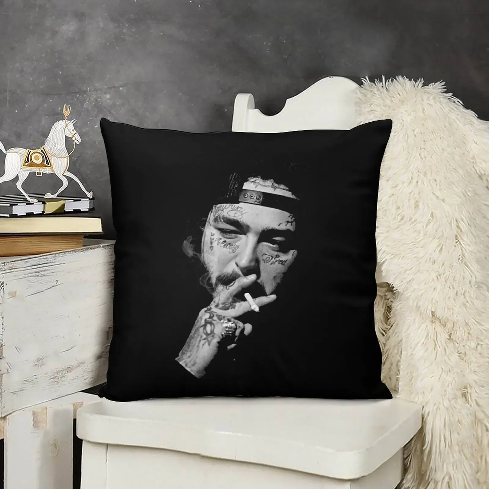 Posty Malone Universary Throw Pillow luxury home accessories Decorative Cushion Cover pillow
Posty Malone Universary Throw Pillow luxury home accessories Decorative Cushion Cover pillow