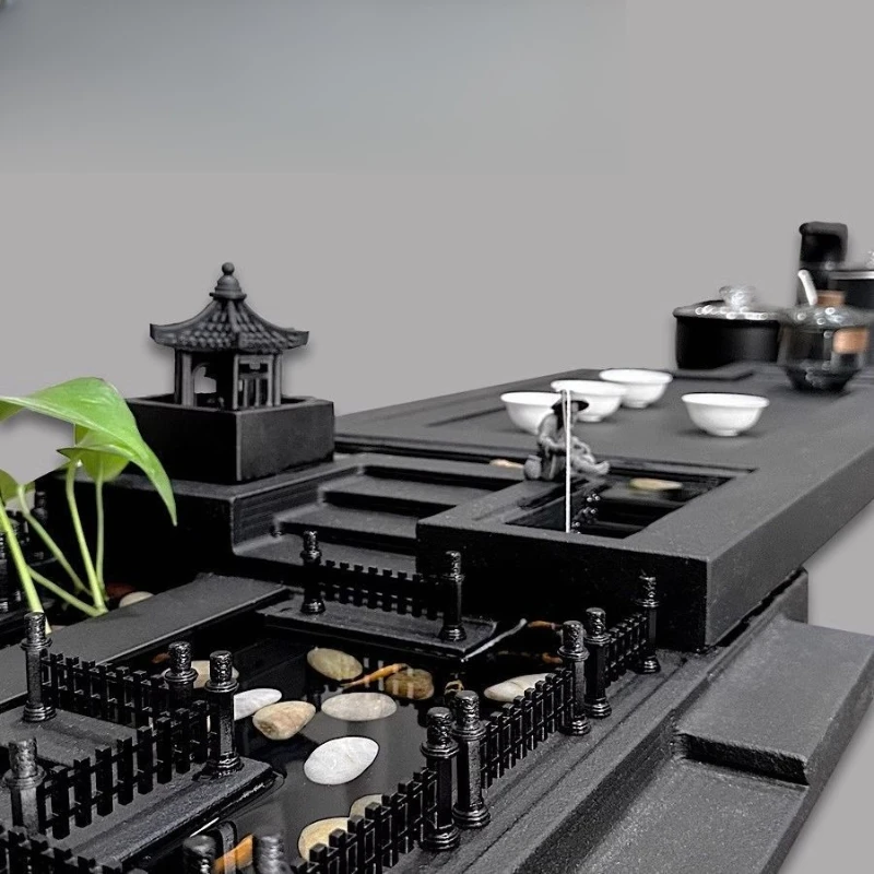 Wushi tea tray household integrated tea set a complete set of kung fu tea table a complete set of office
Wushi tea tray household integrated tea set a complete set of kung fu tea table a complete set of office