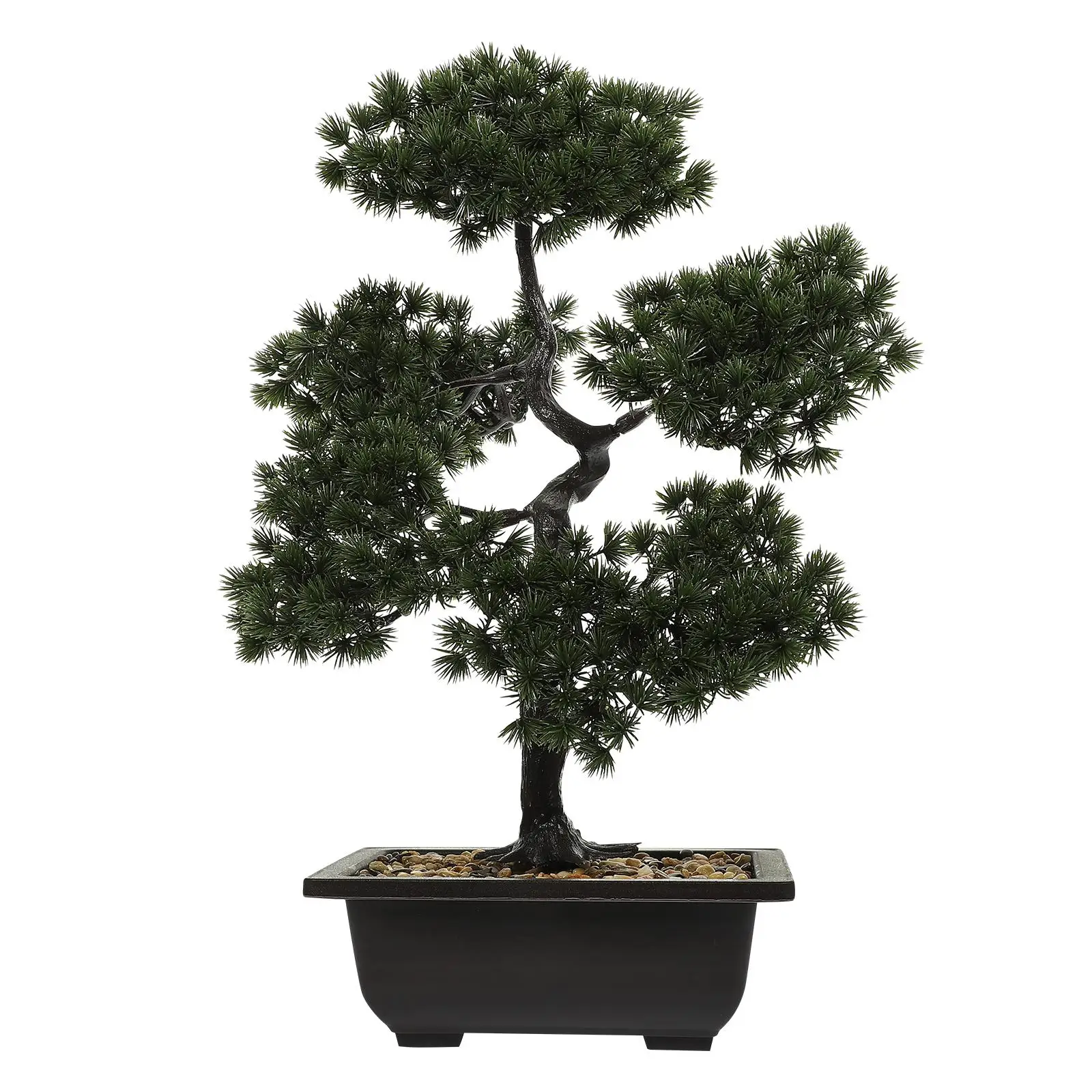 Simulated Welcoming Pine Bonsai Tree Artificial Plants Indoor Outdoor Decor Fake Potted Plant Home Office Hotel Room
Simulated Welcoming Pine Bonsai Tree Artificial Plants Indoor Outdoor Decor Fake Potted Plant Home Office Hotel Room