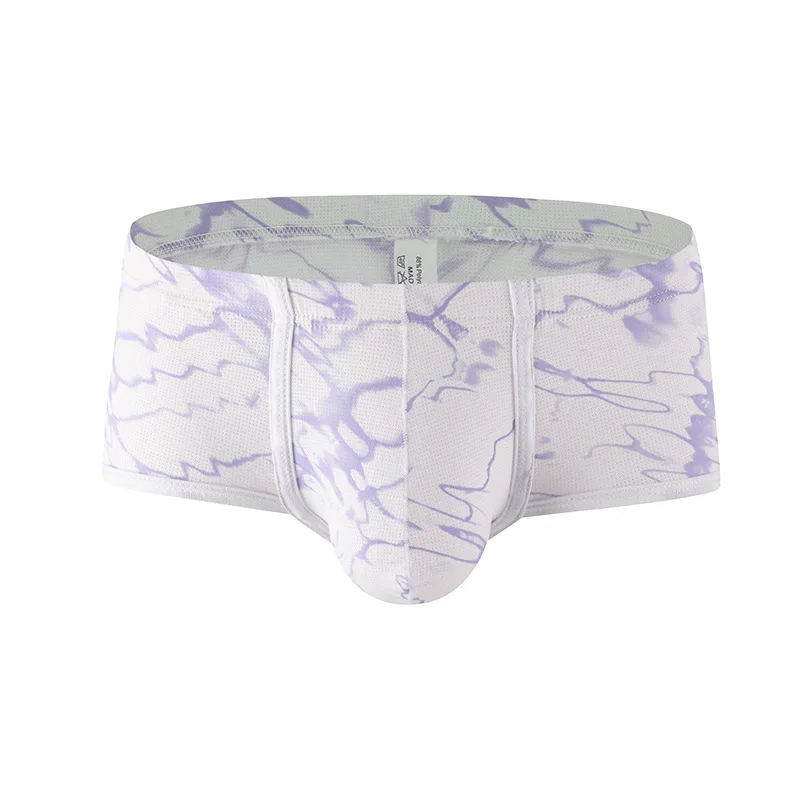 Men's Ice Silk Mesh Low-Rise Briefs Breathable Summer Underwear Youth Fashion U Convex Pouch Boxy Underpants Daily Trunks
Men's Ice Silk Mesh Low-Rise Briefs Breathable Summer Underwear Youth Fashion U Convex Pouch Boxy Underpants Daily Trunks