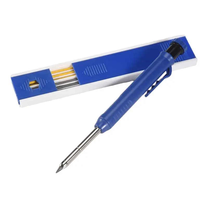 Long Nosed Streak Welders Pencil With 7PCS 2.8Mm Refills Built-In Sharpener,For Pipe Fitter Welder Steel Construction-[Jyqn A78G
Long Nosed Streak Welders Pencil With 7PCS 2.8Mm Refills Built-In Sharpener,For Pipe Fitter Welder Steel Construction-[Jyqn A78G