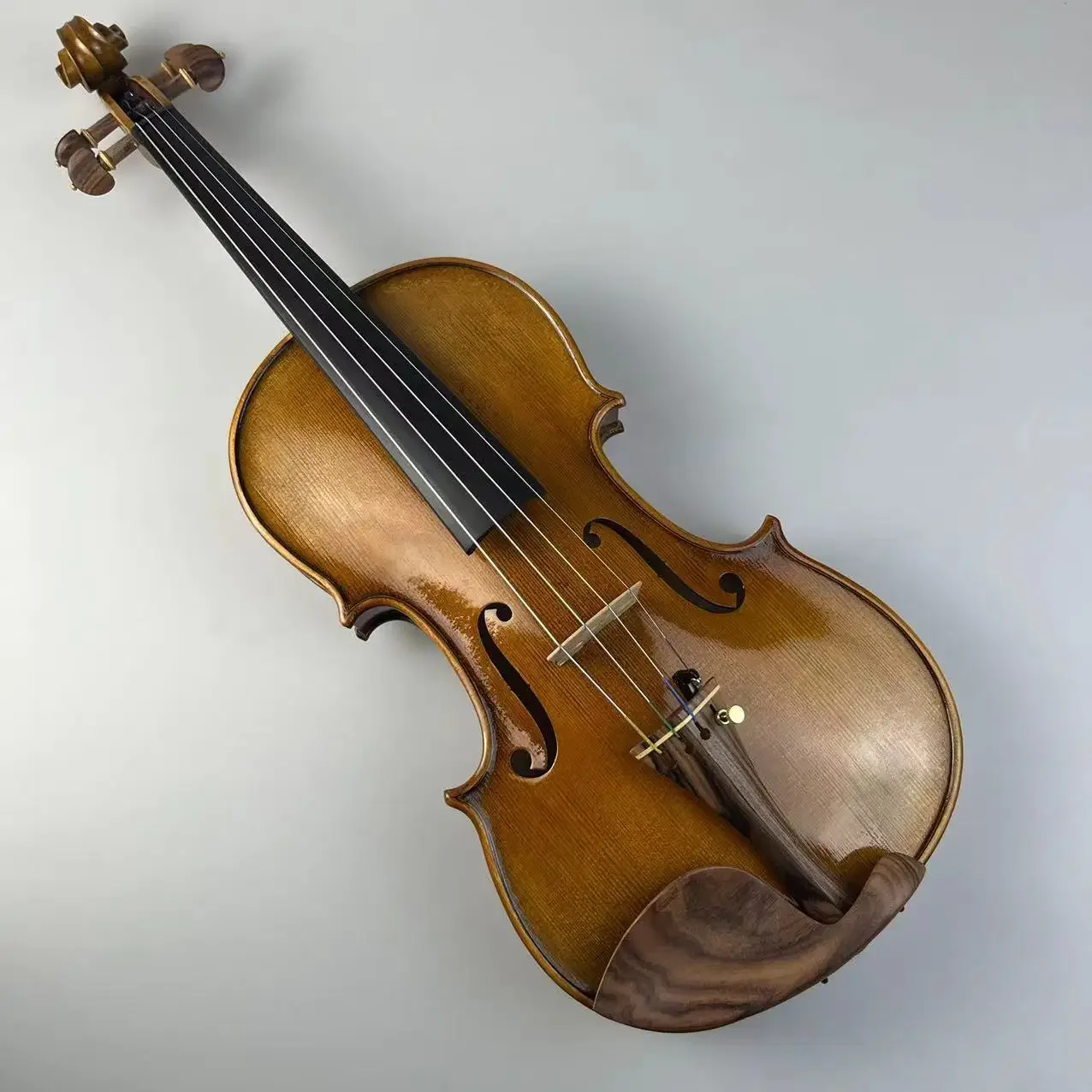 4/4-1/8 Advanced Violin Flamed Maple Back & Side with Violin Case Hand Carved Advanced Violin
4/4-1/8 Advanced Violin Flamed Maple Back & Side with Violin Case Hand Carved Advanced Violin