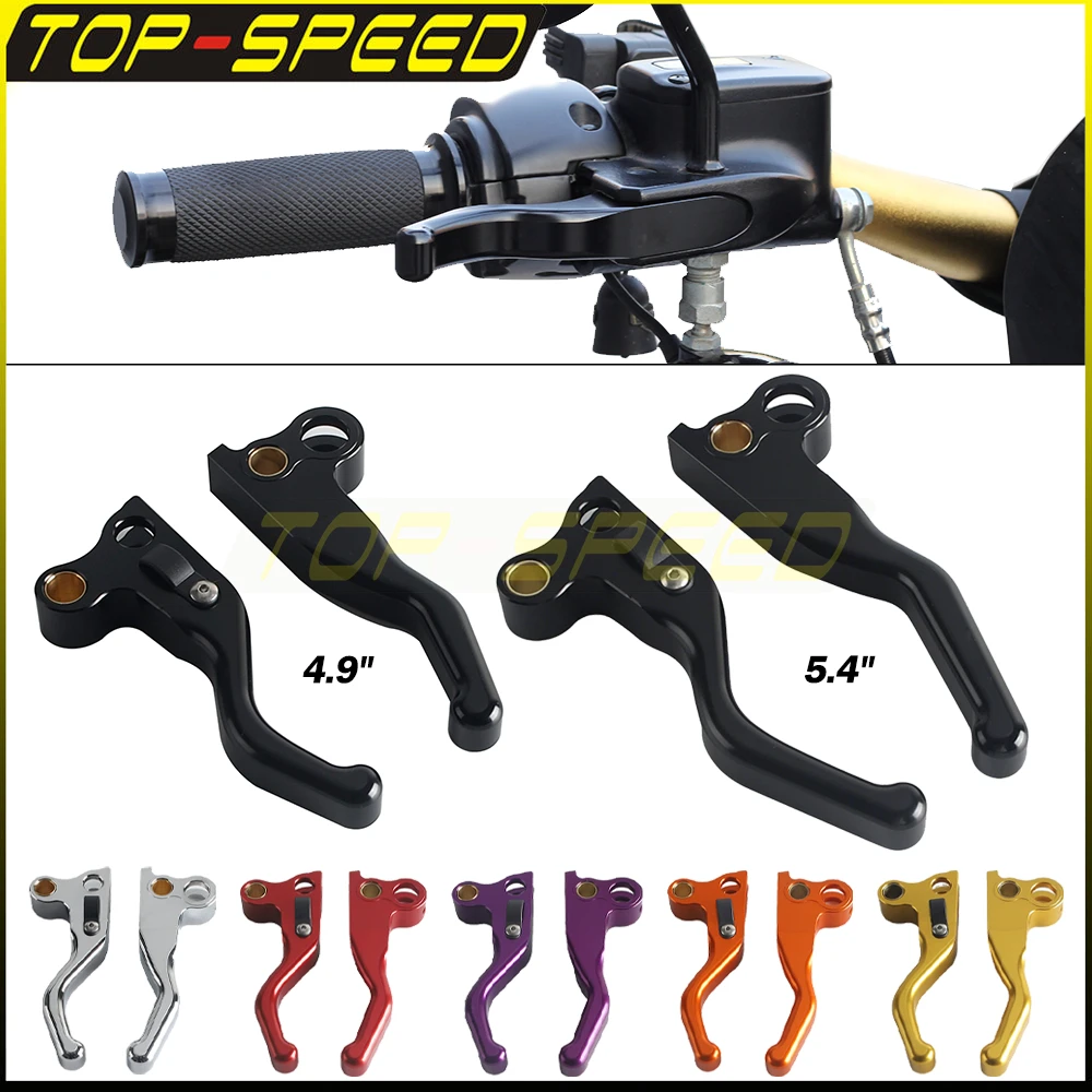 For Harley Dyna Touring Softial 1982-1995 Motorcycle 2 FINGER 4.9" Brake Clutch Levers 3 Fingers 5.4" CNC Hand Control Lever Kit
For Harley Dyna Touring Softial 1982-1995 Motorcycle 2 FINGER 4.9" Brake Clutch Levers 3 Fingers 5.4" CNC Hand Control Lever Kit