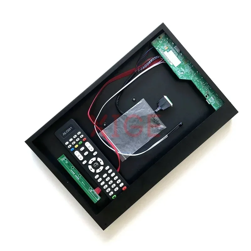 For N140B6/N140BGE Driver Controller Board+Metal Shell VGA+HDMI+AV+USB Analog TV Signal Display DIY Kit 40 Pin LVDS 14" 1366*768
For N140B6/N140BGE Driver Controller Board+Metal Shell VGA+HDMI+AV+USB Analog TV Signal Display DIY Kit 40 Pin LVDS 14" 1366*768