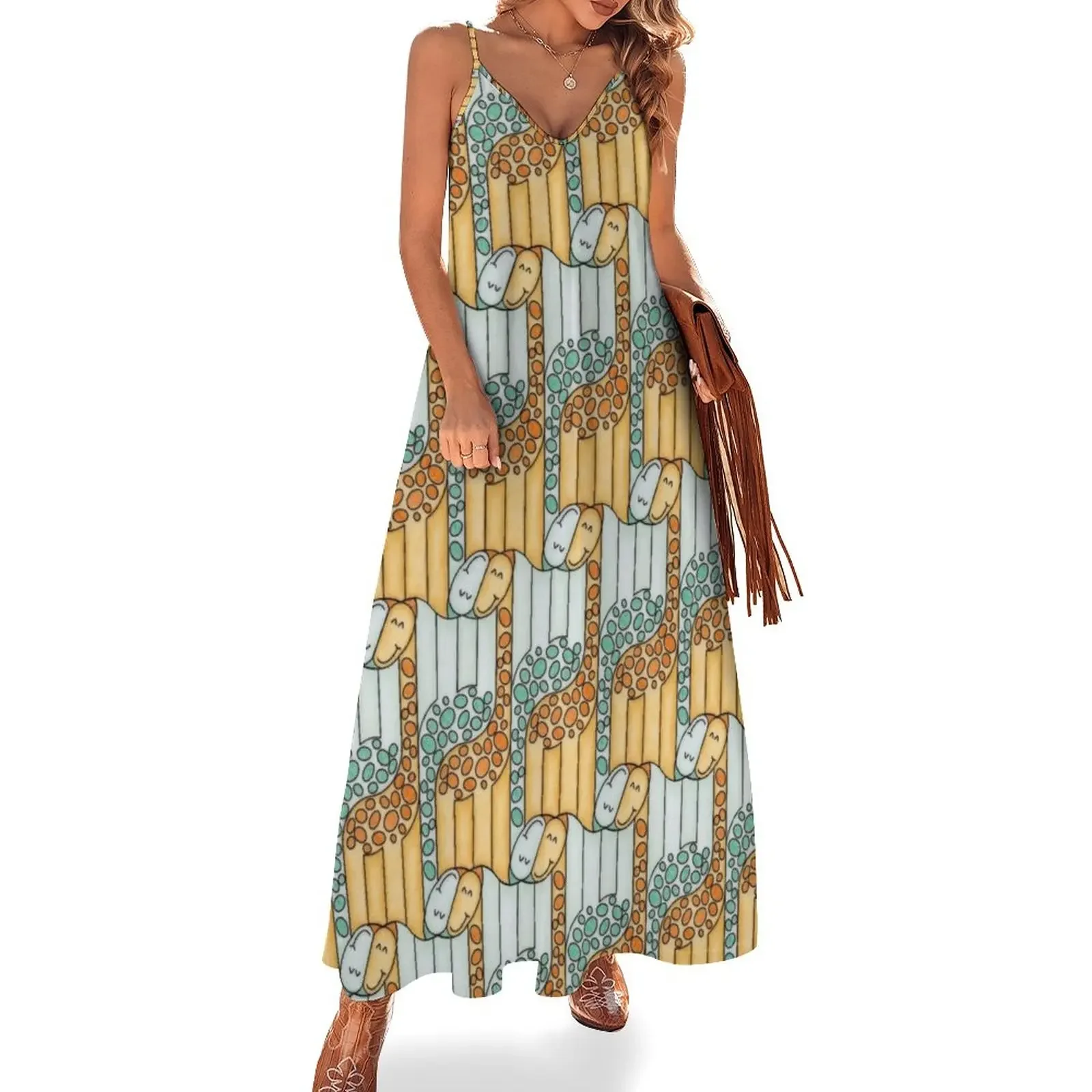 Giraffe tessellation Sleeveless Dress Elegant gowns birthday dress for women summer dress women 2025
Giraffe tessellation Sleeveless Dress Elegant gowns birthday dress for women summer dress women 2025