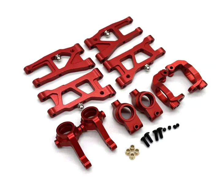 Metal Suspension Arm & Steering Hub Carrier Set 121061 121062 121031 for SNRC 1/10 R2 R2-G V2 R2-C V2 R3-G R3-C R3-PRO RC Car
Metal Suspension Arm & Steering Hub Carrier Set 121061 121062 121031 for SNRC 1/10 R2 R2-G V2 R2-C V2 R3-G R3-C R3-PRO RC Car