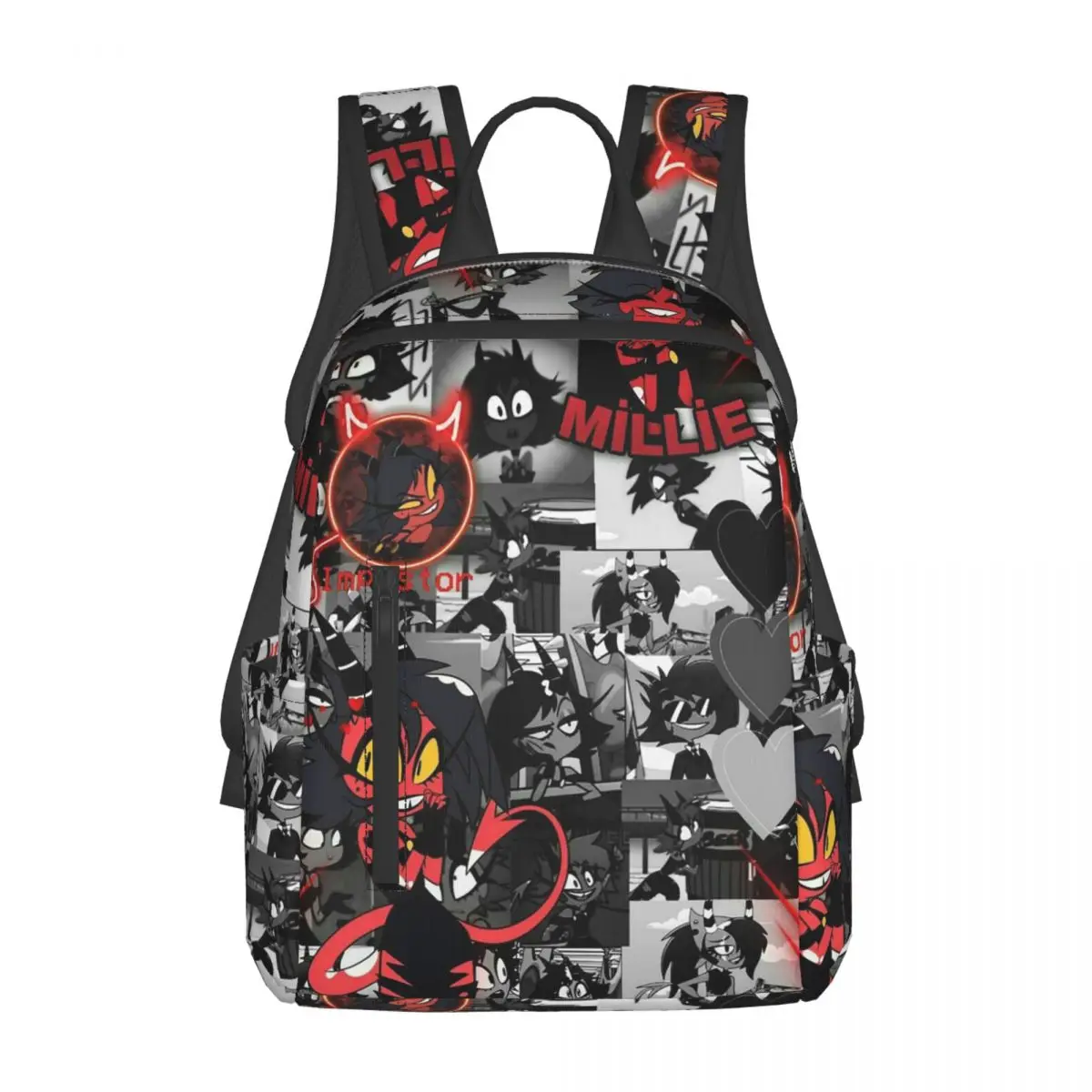 Anime Helluva Boss Millie Backpack Large Capacity Kids BookBag School Bag Shoulder Bags for Men Women
Anime Helluva Boss Millie Backpack Large Capacity Kids BookBag School Bag Shoulder Bags for Men Women