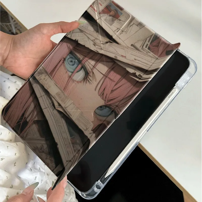 Y2K Cool Aesthetic Anime Girl Eyes Tablet Cover For iPad 7/8/9th 10th Gen 10.2 Air 3/4/5 10.9in A16 A19 M3 M4 Protective Cover
Y2K Cool Aesthetic Anime Girl Eyes Tablet Cover For iPad 7/8/9th 10th Gen 10.2 Air 3/4/5 10.9in A16 A19 M3 M4 Protective Cover