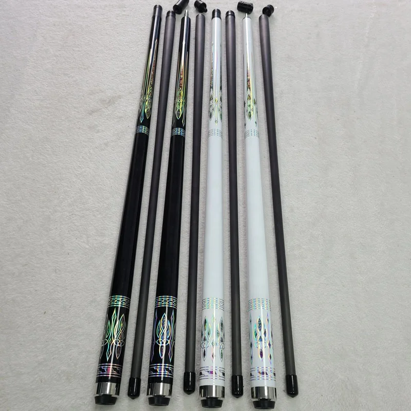 High Quality Pool Billiard Cues Decal Designs Full Carbon Fiber 58 Inch+13mm Radial/uniloc Joint Billiard Cue Sticks
High Quality Pool Billiard Cues Decal Designs Full Carbon Fiber 58 Inch+13mm Radial/uniloc Joint Billiard Cue Sticks