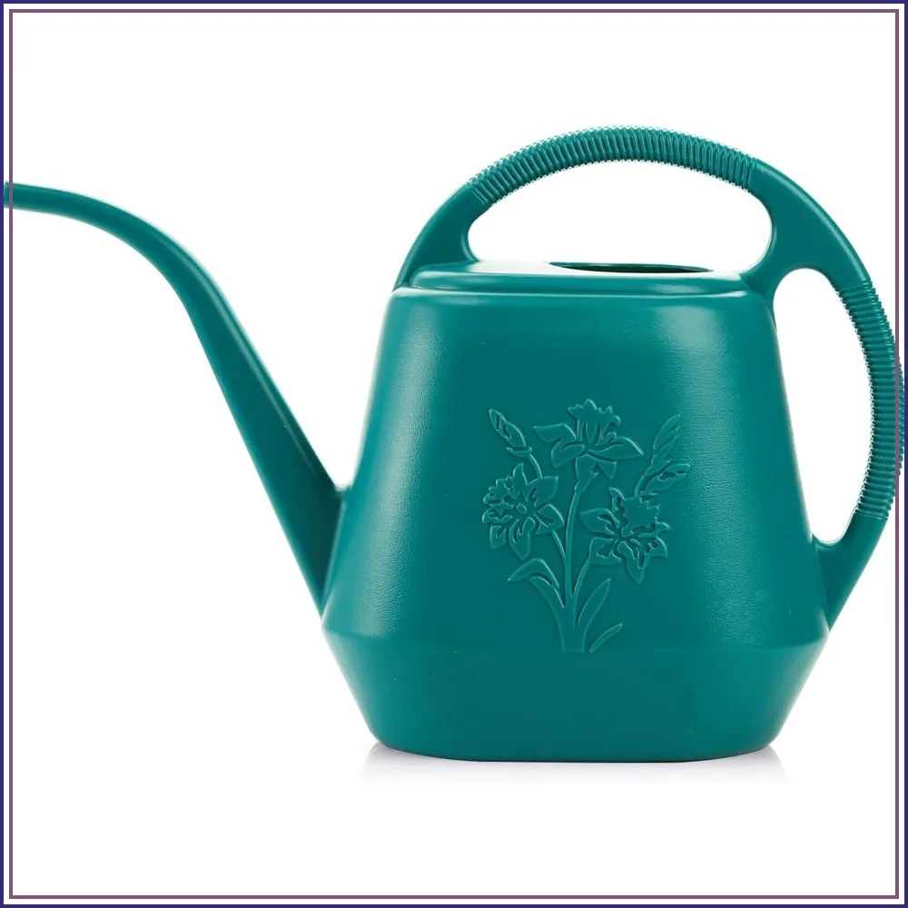 1-Gallon Plastic Watering Can with Comfortable Handle, Long Spout for Indoor Outdoor Garden Plants
1-Gallon Plastic Watering Can with Comfortable Handle, Long Spout for Indoor Outdoor Garden Plants