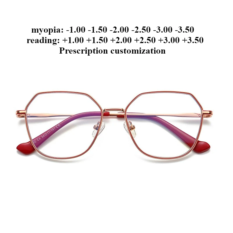 54-17 Новые антисиние очки для чтения, женские металлические плоские очки «кошачий глаз», очки по рецепту для близорукости на заказ
54-17 Новые антисиние очки для чтения, женские металлические плоские очки «кошачий глаз», очки по рецепту для близорукости на заказ