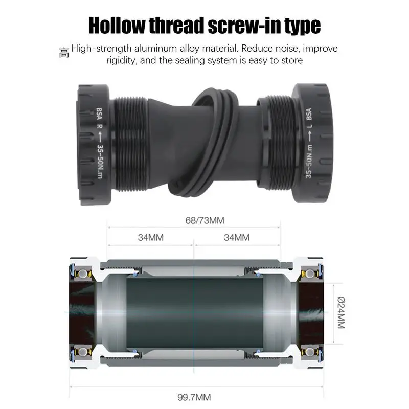 Crank Set For Mountain Bike 170mm Hollow Integrated Chainring Lightweight Aluminum Alloy Bottom Bracket For Cyclist Road Cycling
Crank Set For Mountain Bike 170mm Hollow Integrated Chainring Lightweight Aluminum Alloy Bottom Bracket For Cyclist Road Cycling