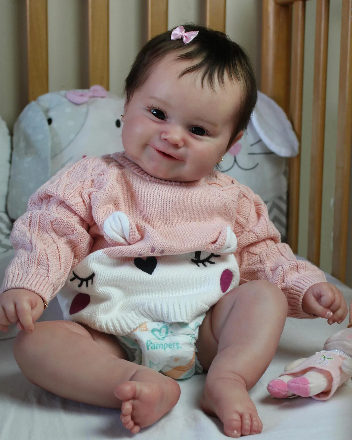 NPK 50CM Soft and Full Body Silicone Reborn Toddler Girl Doll Maddie Soft 3D Skin Multiple Layers Painting Visible Veins
NPK 50CM Soft and Full Body Silicone Reborn Toddler Girl Doll Maddie Soft 3D Skin Multiple Layers Painting Visible Veins