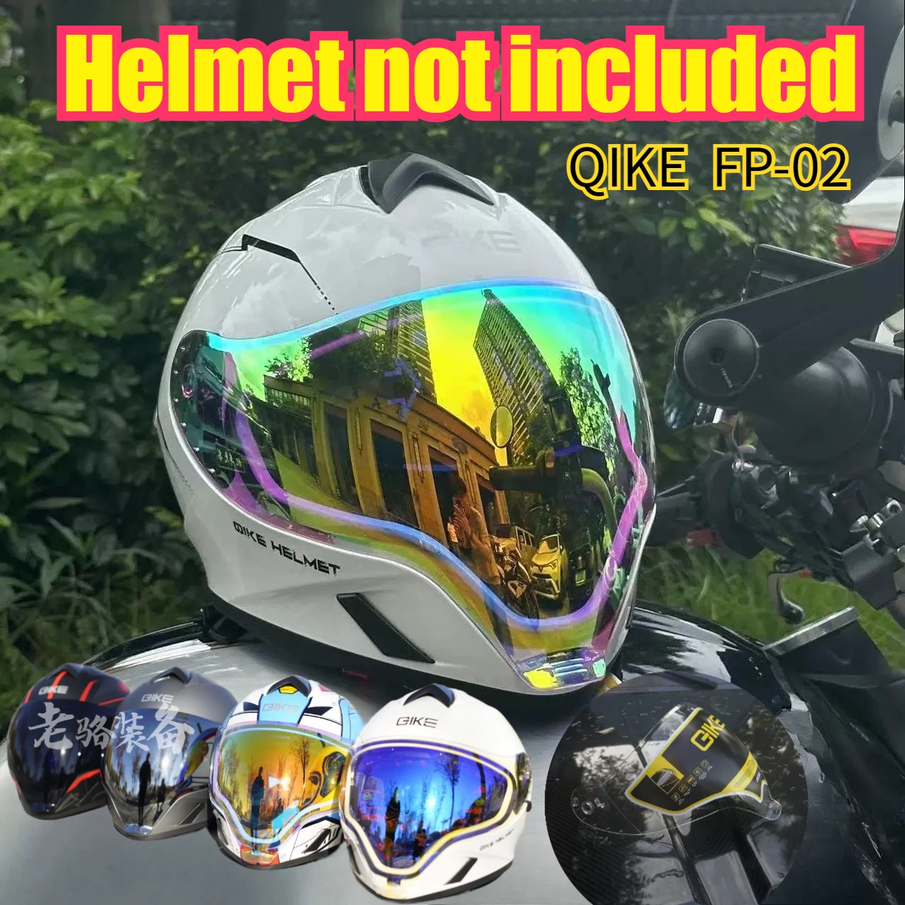Qike Helmet FP02 Ghost Face Helmet Motorcycle Helmet Lenses Motorcycle Equipments Visor Replacement Parts
Qike Helmet FP02 Ghost Face Helmet Motorcycle Helmet Lenses Motorcycle Equipments Visor Replacement Parts