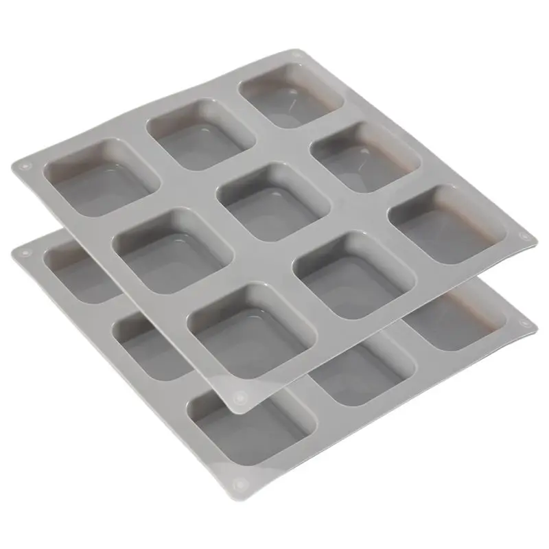 Stock Quantity 2 Pack Silicone Soap Molds 9 Cavities Square Soap Mold DIY Handmade Silicone Mold For Soap Making
Stock Quantity 2 Pack Silicone Soap Molds 9 Cavities Square Soap Mold DIY Handmade Silicone Mold For Soap Making