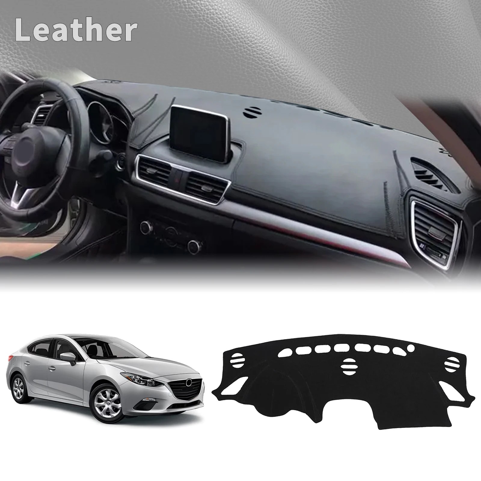 fit for Mazda 3 BM BN Axela 2013 2014 2015-2018 Car Dashmat Dashboard Cover Pad DashMat Sunshade Protective Carpet Accessories
fit for Mazda 3 BM BN Axela 2013 2014 2015-2018 Car Dashmat Dashboard Cover Pad DashMat Sunshade Protective Carpet Accessories