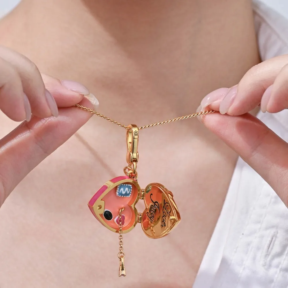 2026 New Women's Enamel Glaze Heart-Shaped Openable Pendant Necklace, Fashionable and Simple Jewelry
2026 New Women's Enamel Glaze Heart-Shaped Openable Pendant Necklace, Fashionable and Simple Jewelry