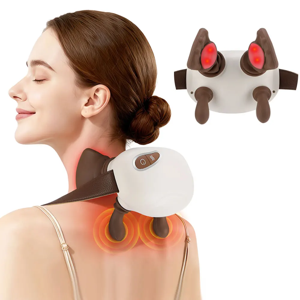 Bionic Neck Shoulder Massager Heating Electric Simulated Human Hand Kneading Waist Leg Body Muscles Massage Machine Deep Relax
Bionic Neck Shoulder Massager Heating Electric Simulated Human Hand Kneading Waist Leg Body Muscles Massage Machine Deep Relax