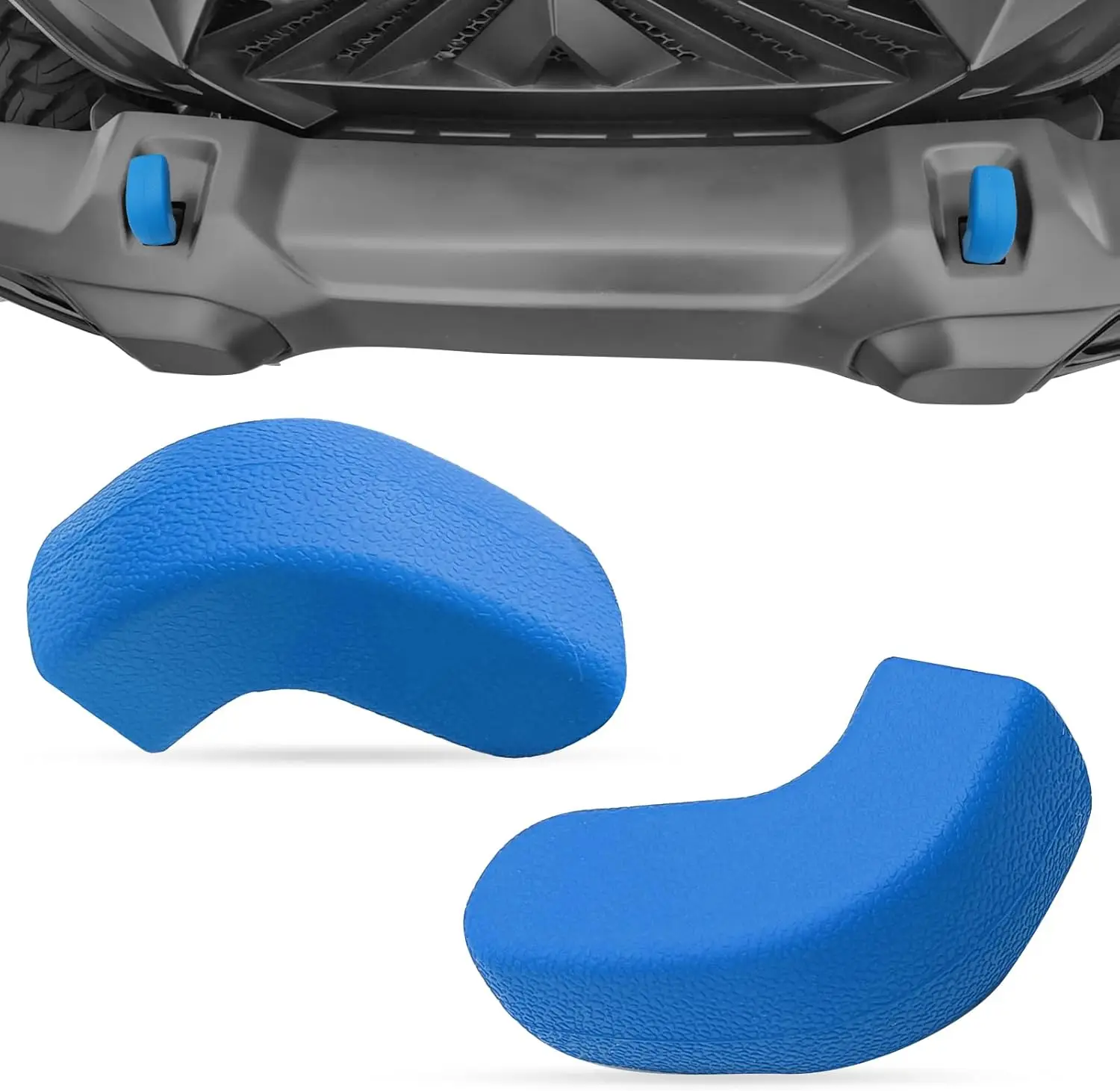 2PCS Bumper Tow Hook Covers, Front Bumper Tow Hook Protector,Rubber Sleeve Cover Trim For Wrangler JL JK 4XE Gladiator 2007-2025
2PCS Bumper Tow Hook Covers, Front Bumper Tow Hook Protector,Rubber Sleeve Cover Trim For Wrangler JL JK 4XE Gladiator 2007-2025