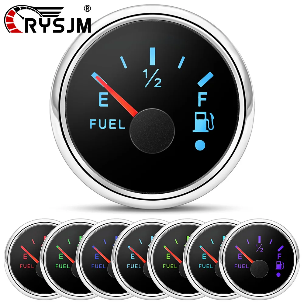 7 Color Backlight Fuel Level Gauge Waterproof Fuel Indicator Meter with Warning Light Alarm for 12V24V Boat Car Marine Universal
7 Color Backlight Fuel Level Gauge Waterproof Fuel Indicator Meter with Warning Light Alarm for 12V24V Boat Car Marine Universal