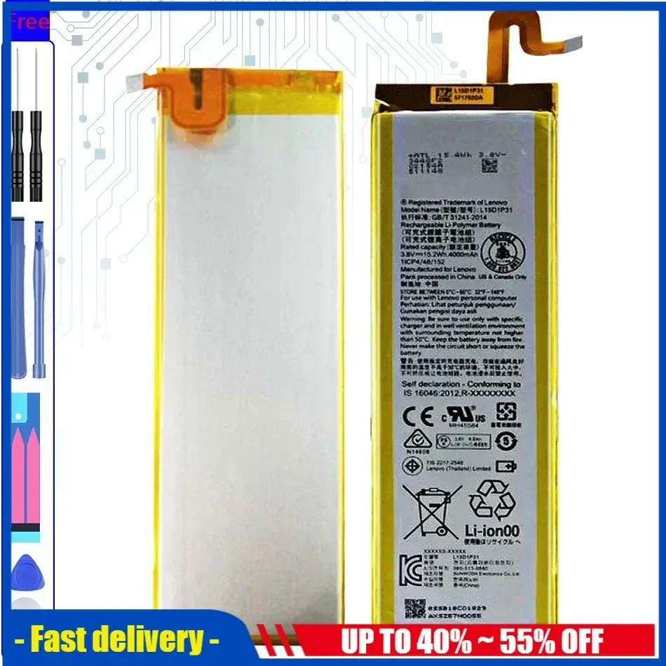 L15D1P31 4000mAh Battery For Lenovo Yoga Tab 3 Tab3 Pro YT3-X90L YT3-X90F YT3-X90X X90
L15D1P31 4000mAh Battery For Lenovo Yoga Tab 3 Tab3 Pro YT3-X90L YT3-X90F YT3-X90X X90