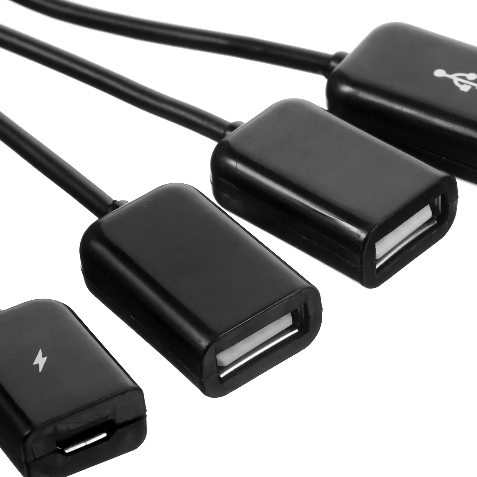 Hub Adapter USB 2.0 4 Port Converter Keyboard Ports Extender Black Extension Splitter
Hub Adapter USB 2.0 4 Port Converter Keyboard Ports Extender Black Extension Splitter