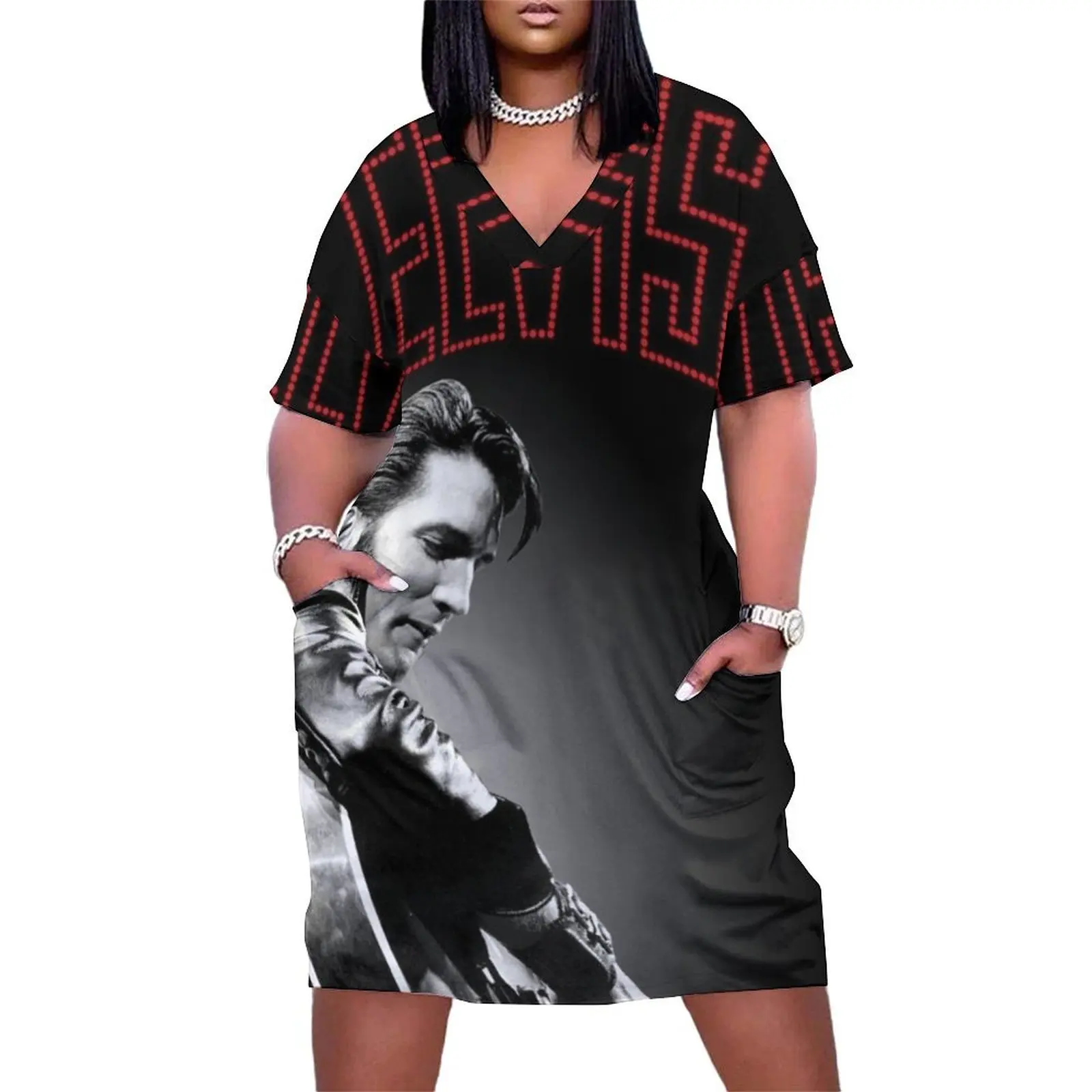 ==Tribute The Legend Singer==Vers08 Loose Pocket Dress dress summer summer dresses women 2025 Dresses
==Tribute The Legend Singer==Vers08 Loose Pocket Dress dress summer summer dresses women 2025 Dresses