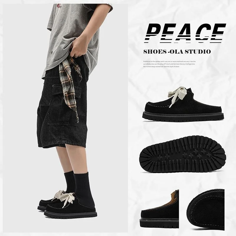 Unisex 2026 New Summer Outdoor Wear Retro Slip-On Mule Shoes Commute Toe Covering Half Slippers Fashionable Casual Loafers
Unisex 2026 New Summer Outdoor Wear Retro Slip-On Mule Shoes Commute Toe Covering Half Slippers Fashionable Casual Loafers
